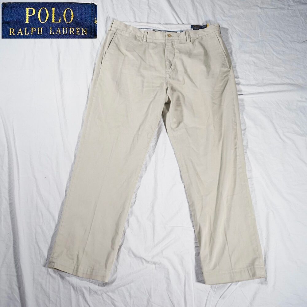 Polo Ralph Lauren Classic Fit Chino Pants Tan Beige 40x32